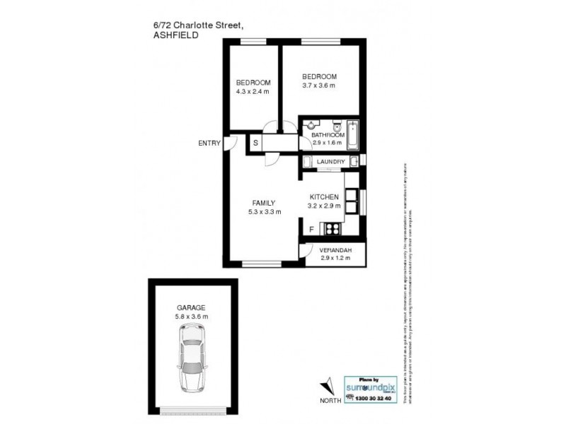 6/72 Charlotte Street, Ashfield NSW 2131