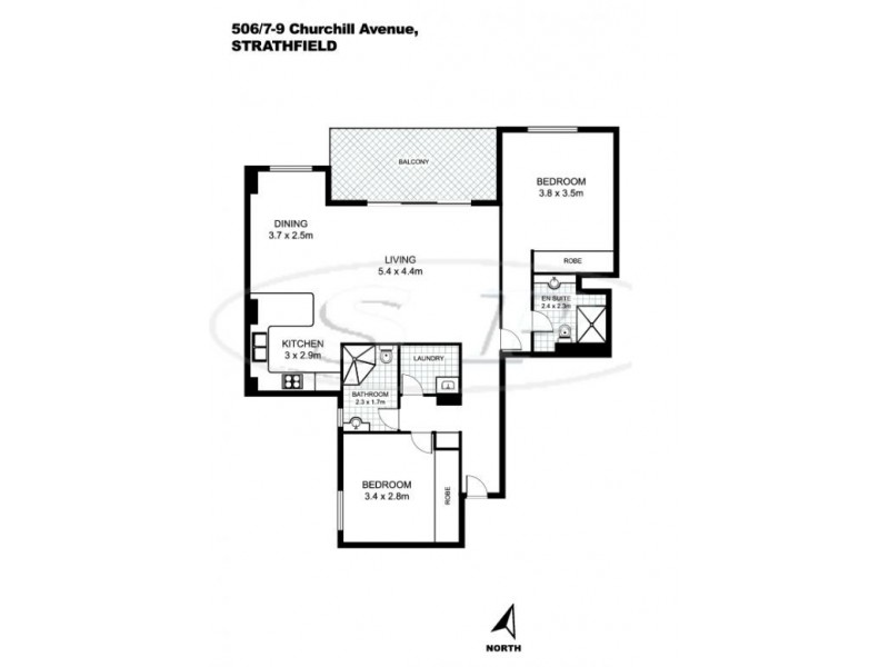 506/7-9 Churchill Avenue, Strathfield NSW 2135