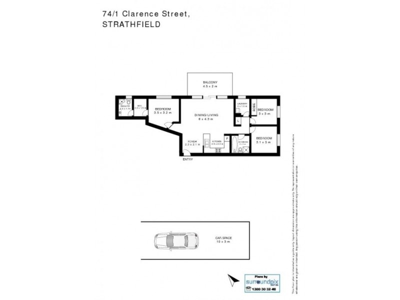 74/1-3 Clarence Street, Strathfield NSW 2135