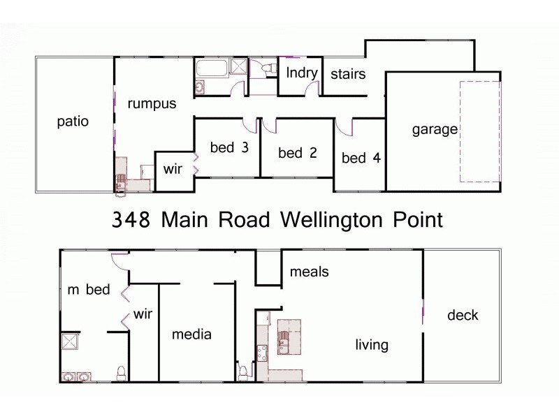 348 Main Road, Wellington Point QLD 4160 Floorplan