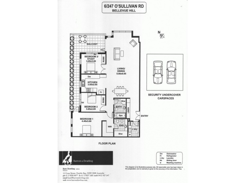 6-247 O’SULLIVAN ROAD, Bellevue Hill NSW 2023 Floorplan