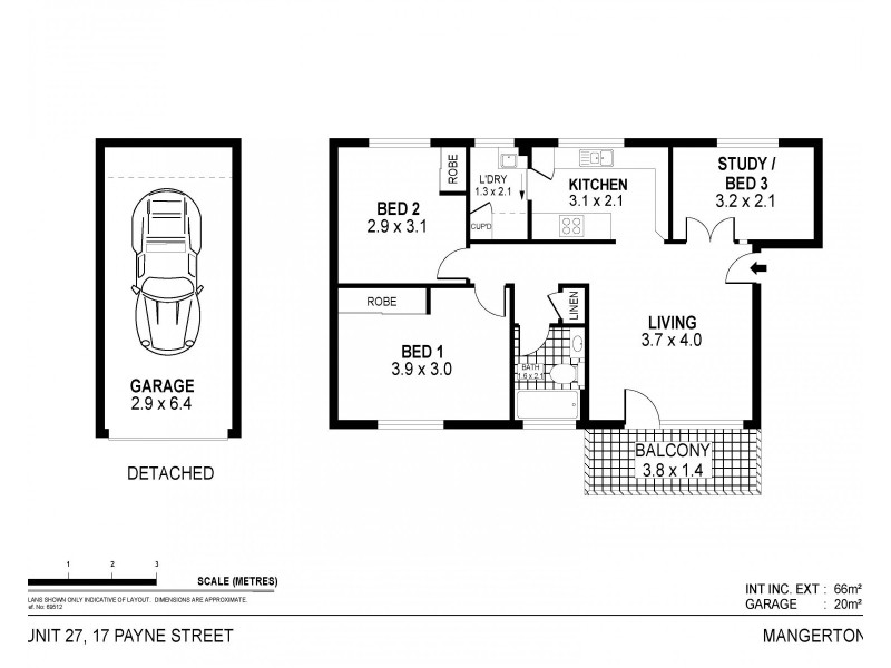 27/17 Payne Street, Mangerton NSW 2500 Floorplan