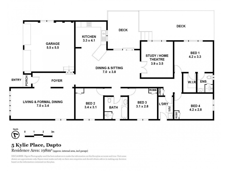 5 Kylie Place, Dapto NSW 2530 Floorplan