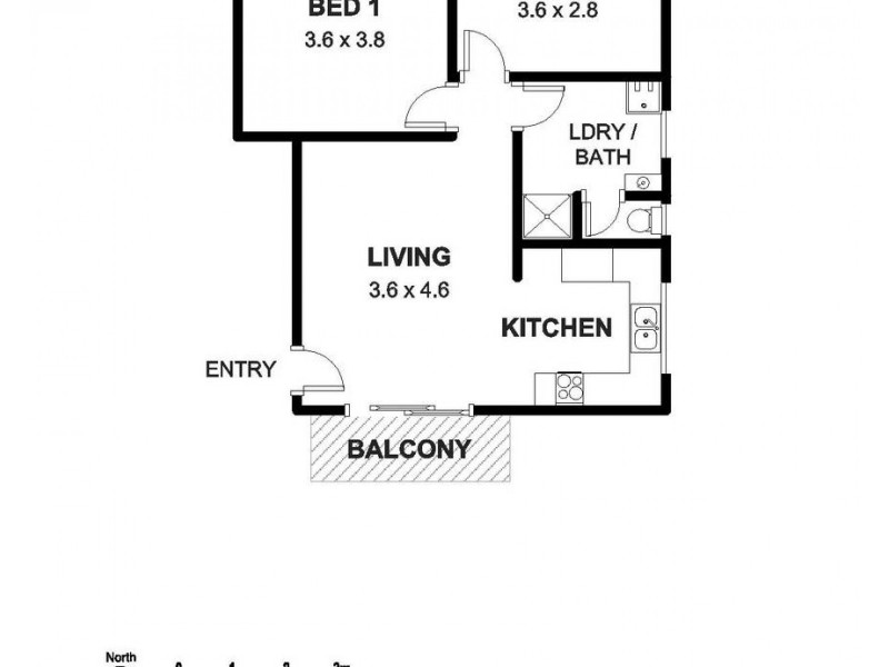 1/237 Kanahooka Road, Kanahooka NSW 2530 Floorplan
