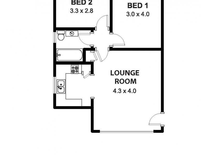1/37 Kingsley Drive, Lake Heights NSW 2502 Floorplan