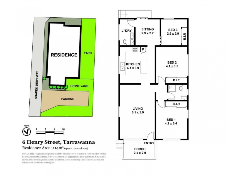 6 Henry Street, Tarrawanna NSW 2518 Floorplan