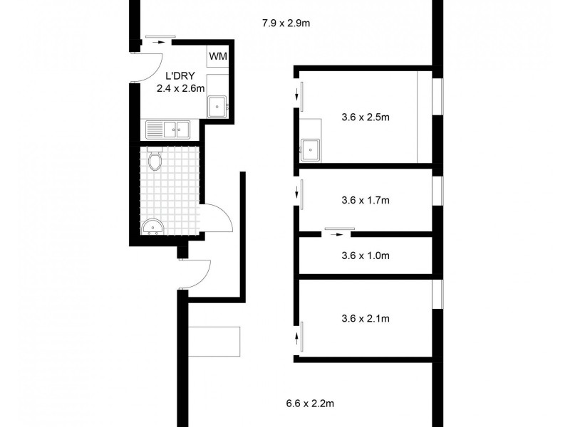 36/71-83 Smith Street, Wollongong NSW 2500 Floorplan