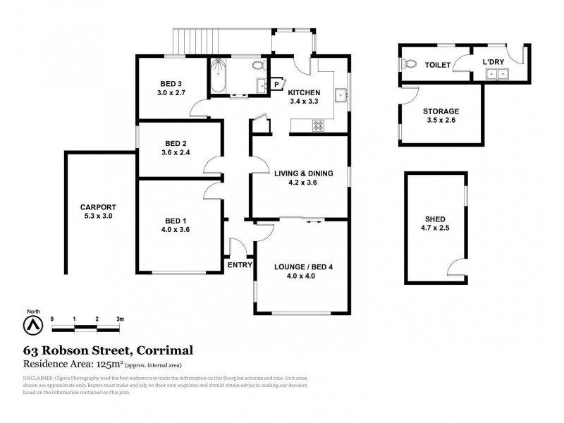 63 Robson Street, Corrimal NSW 2518 Floorplan