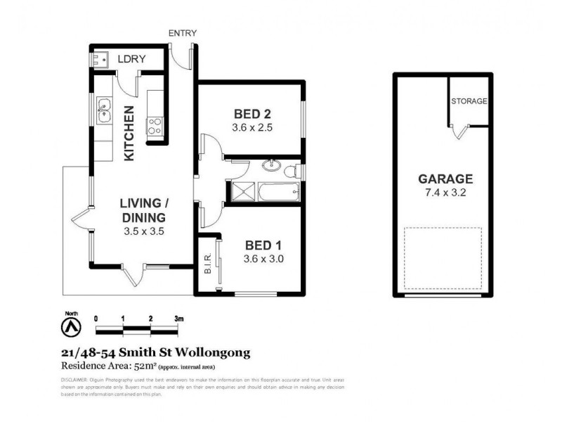 21/48-54 Smith Street, Wollongong NSW 2500 Floorplan