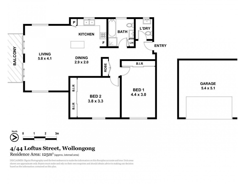 4/44 Loftus Street, Wollongong NSW 2500 Floorplan