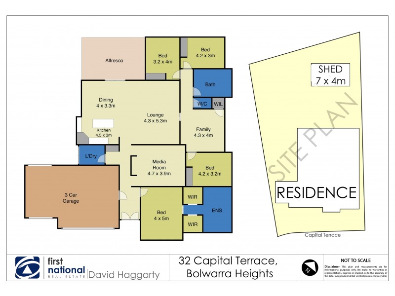 32 Capital Terrace, Bolwarra Heights NSW 2320 Floorplan