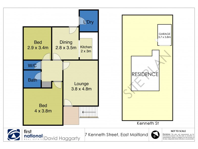 7 Kenneth Street, East Maitland NSW 2323 Floorplan