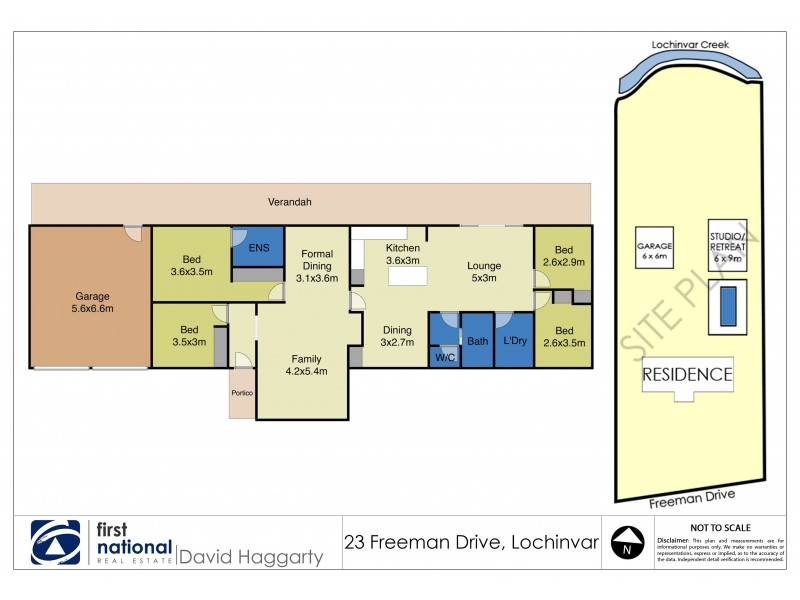 23 Freeman Drive, Lochinvar NSW 2321 Floorplan