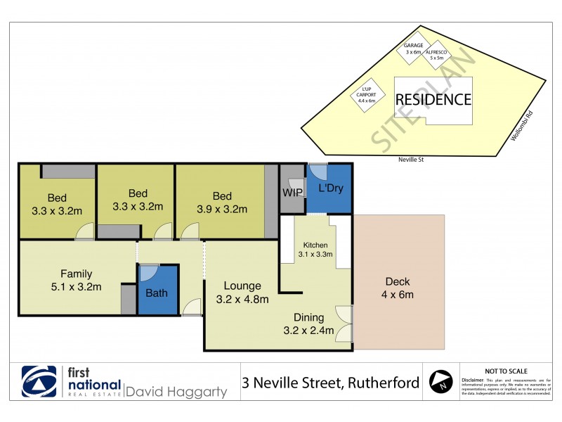 3 Neville Street, Rutherford NSW 2320 Floorplan