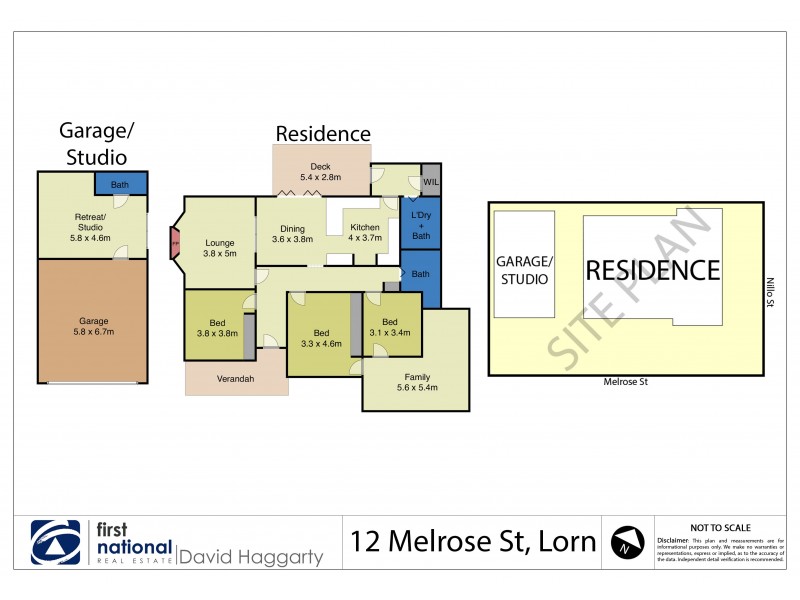 12 Melrose Street, Lorn NSW 2320 Floorplan