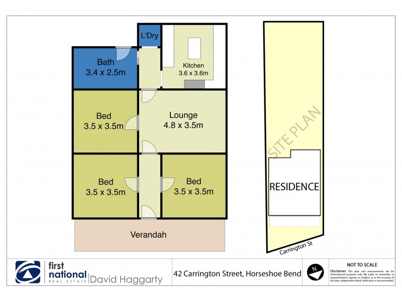 42 Carrington Street, Horseshoe Bend NSW 2320 Floorplan