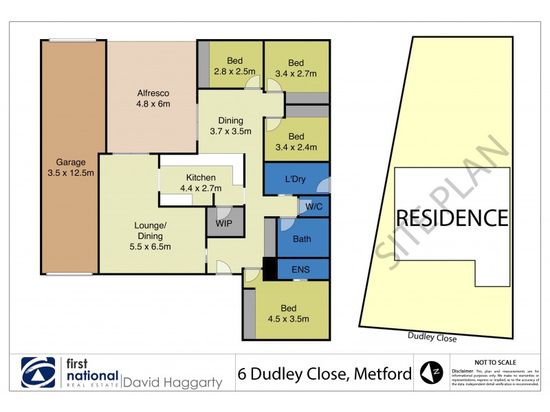 6 Dudley Close, Metford NSW 2323 Floorplan