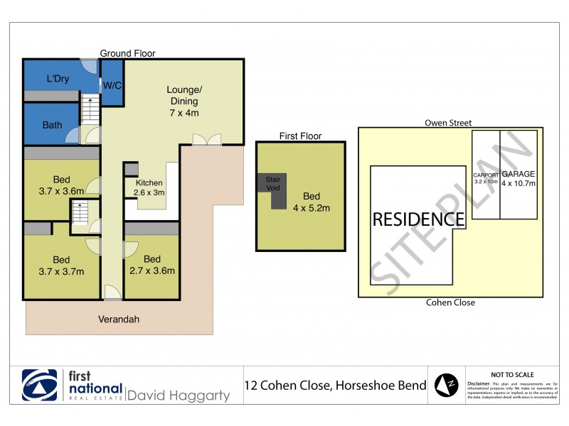 12 Cohen Street, Horseshoe Bend NSW 2320 Floorplan