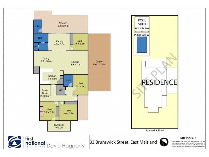 33 Brunswick Street, East Maitland NSW 2323 Floorplan