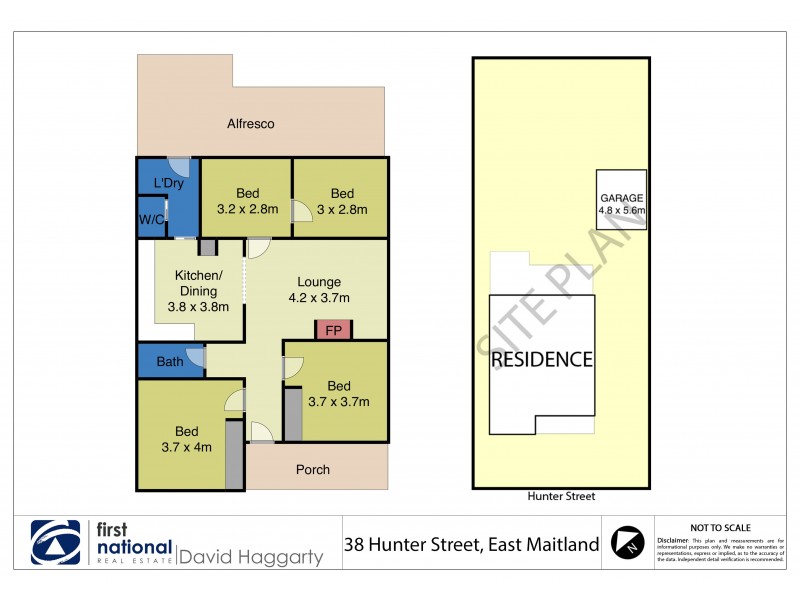 38 HUNTER STREET, East Maitland NSW 2323 Floorplan