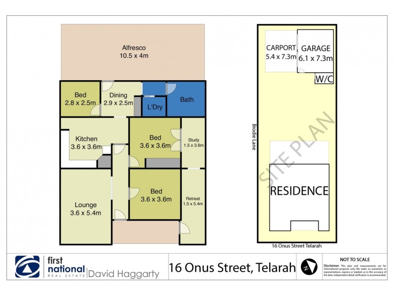16 ONUS STREET, Telarah NSW 2320 Floorplan