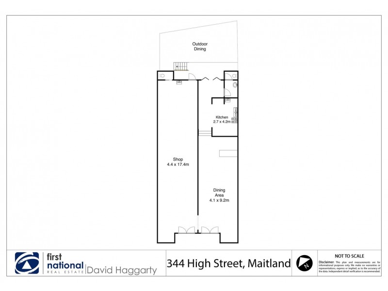 344 HIGH STREET, Maitland NSW 2320 Floorplan