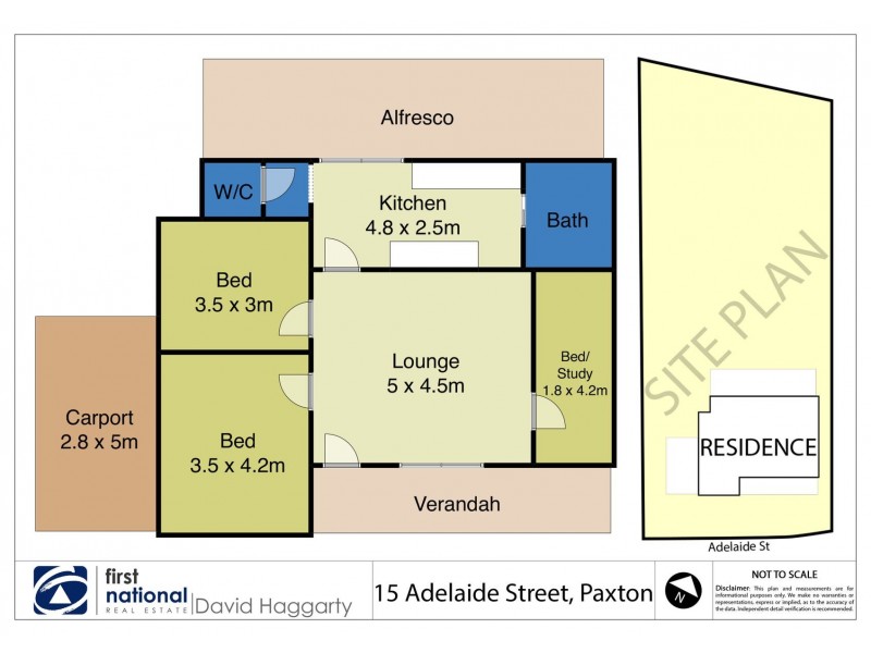 15 ADELAIDE STREET, Paxton NSW 2325 Floorplan