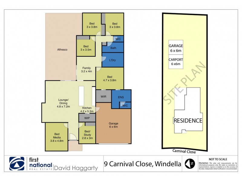 9 Carnival Close, Windella NSW 2320 Floorplan