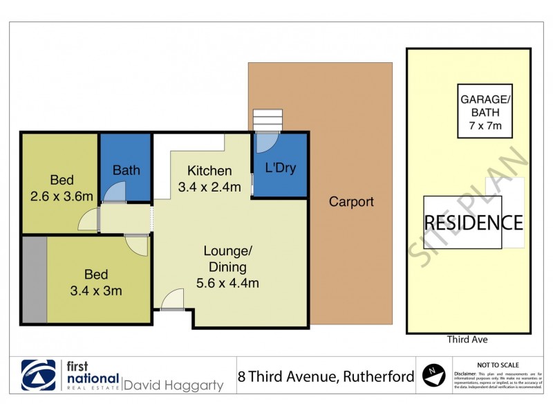 8 THIRD AVENUE, Rutherford NSW 2320 Floorplan