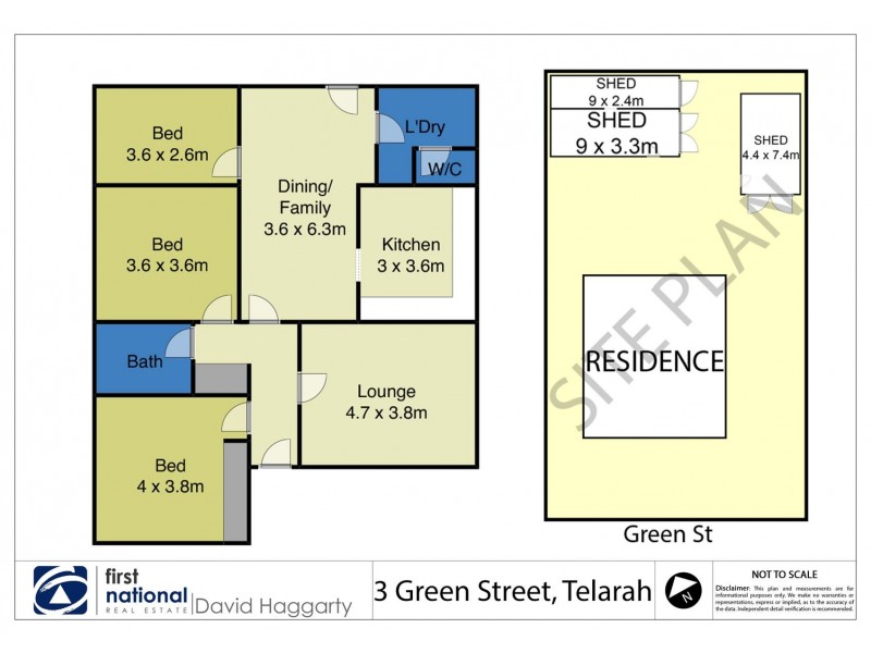 3 Green Street, Telarah NSW 2320 Floorplan