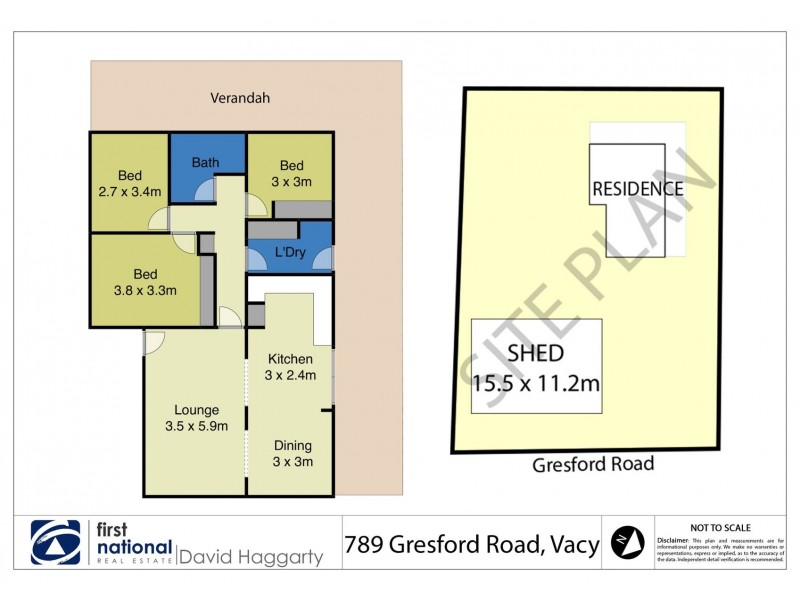 789 Gresford Road, Vacy NSW 2421 Floorplan