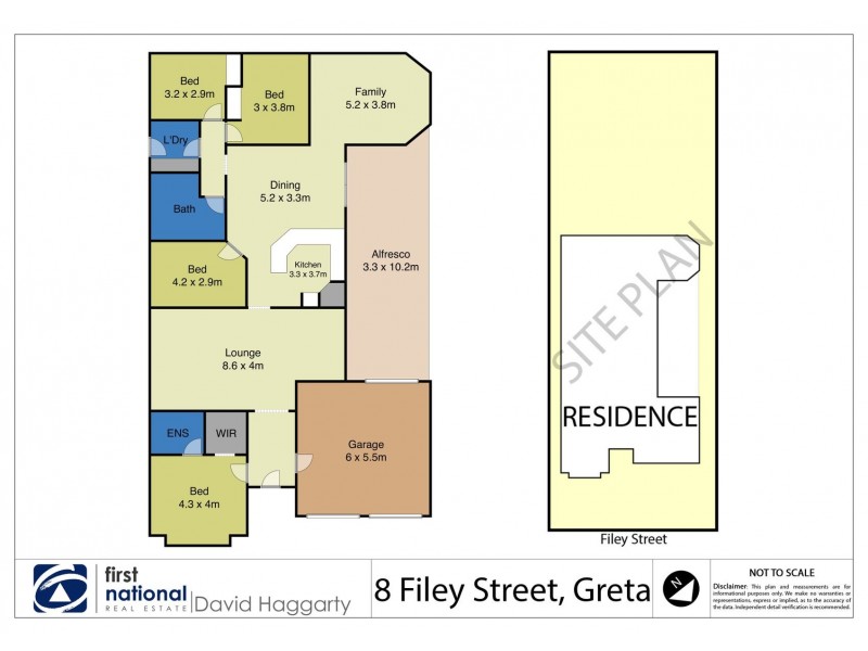 8 Filey Street, Greta NSW 2334 Floorplan