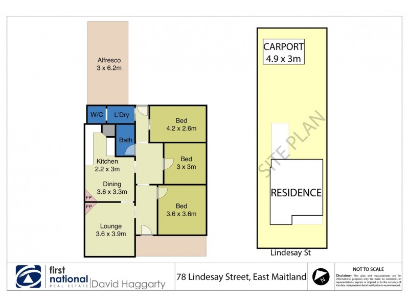 78 Lindesay Street, East Maitland NSW 2323 Floorplan