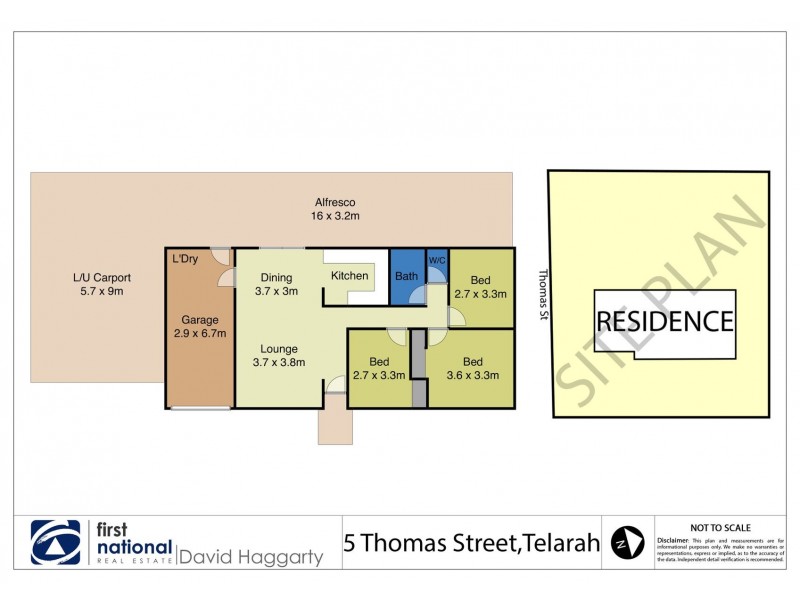 5 Thomas Street, Telarah NSW 2320 Floorplan