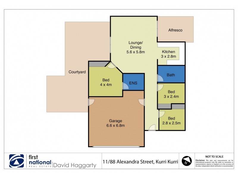 11/88 Alexandra Street, Kurri Kurri NSW 2327 Floorplan