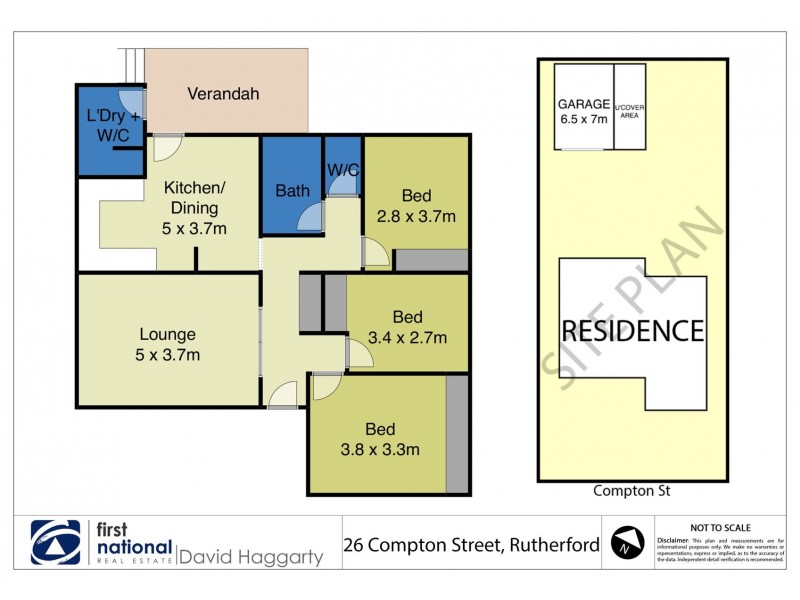 26 Compton Street, Rutherford NSW 2320 Floorplan