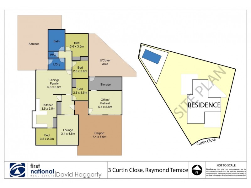 3 Curtin Close, Raymond Terrace NSW 2324 Floorplan