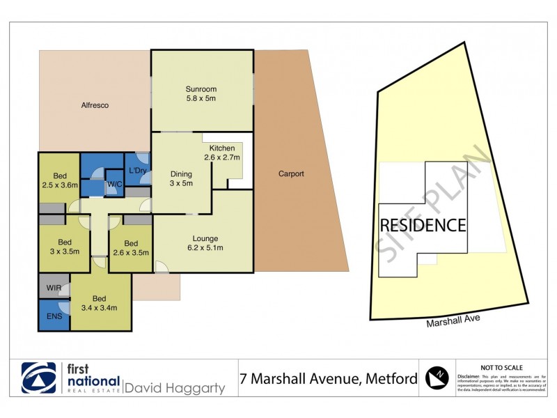 7 Marshall Avenue, Metford NSW 2323 Floorplan