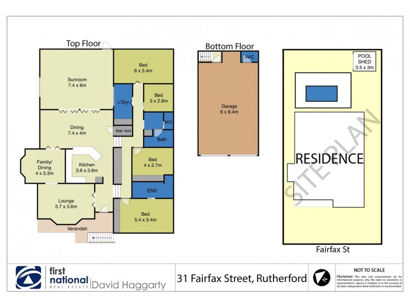 31 Fairfax Street, Rutherford NSW 2320 Floorplan