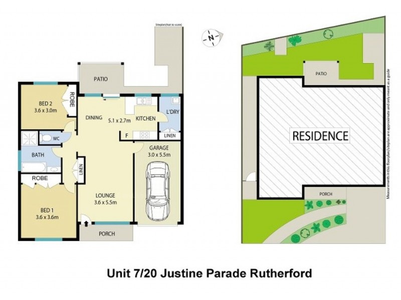 7/20 Justine Parade, Rutherford NSW 2320 Floorplan