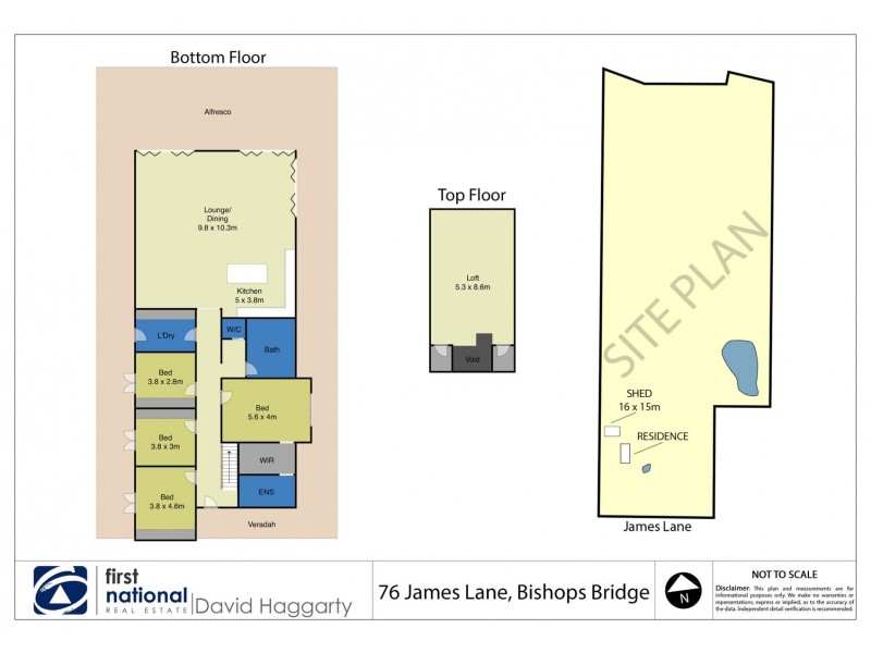 76 James Lane, Bishops Bridge NSW 2326 Floorplan