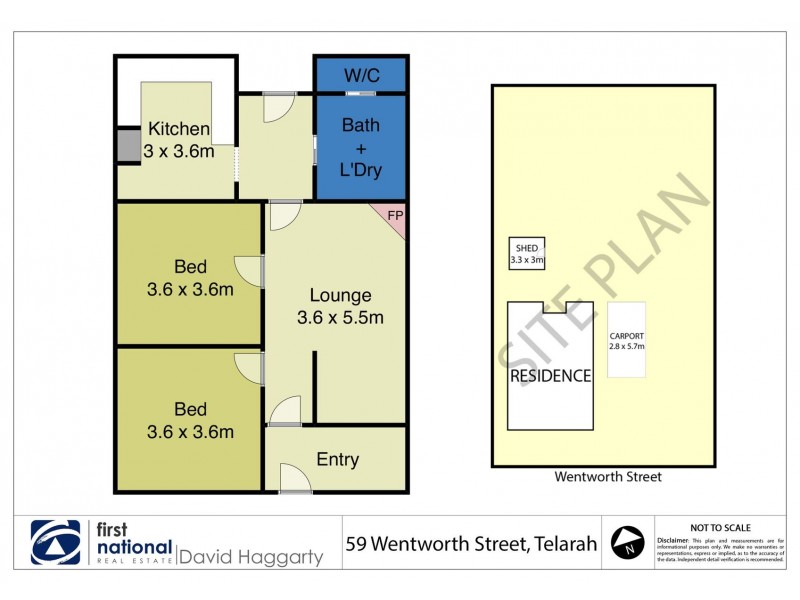 59 Wentworth Street, Telarah NSW 2320 Floorplan
