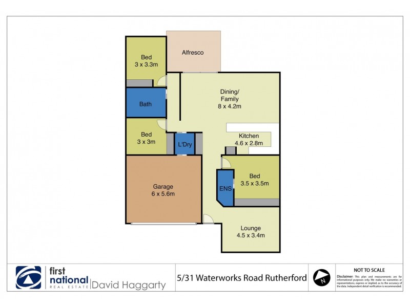 5/31 Waterworks Road, Rutherford NSW 2320 Floorplan