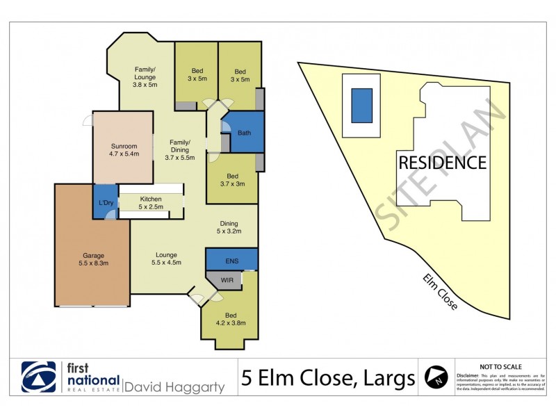 5 Elm Close, Largs NSW 2320 Floorplan