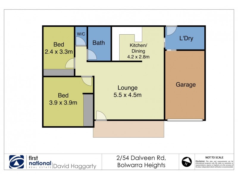 2/54 Dalveen Road, Bolwarra Heights NSW 2320 Floorplan