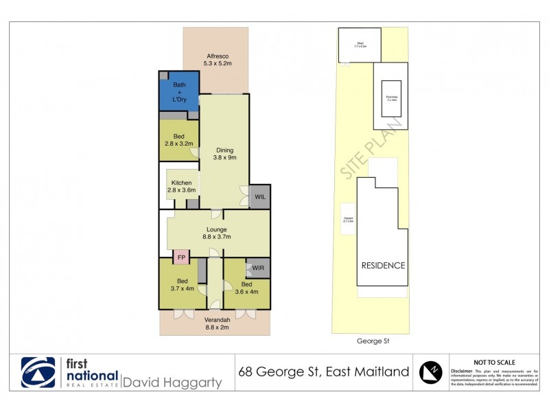 68 George Street, East Maitland NSW 2323 Floorplan