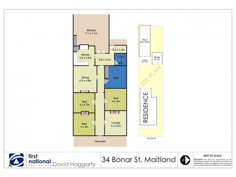 34 Bonar Street, Maitland NSW 2320 Floorplan