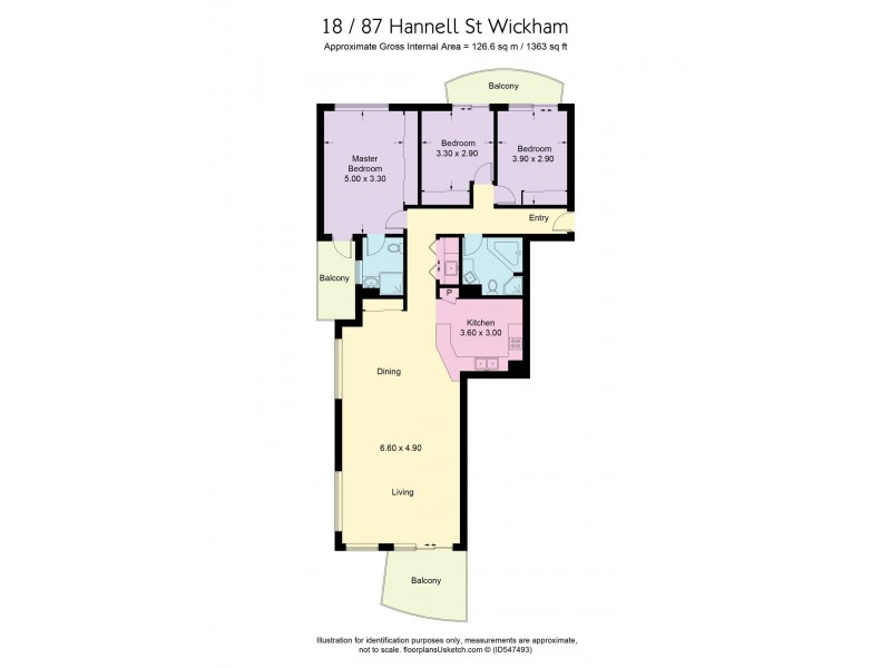 18/87 Hannell Street, Wickham NSW 2293 Floorplan