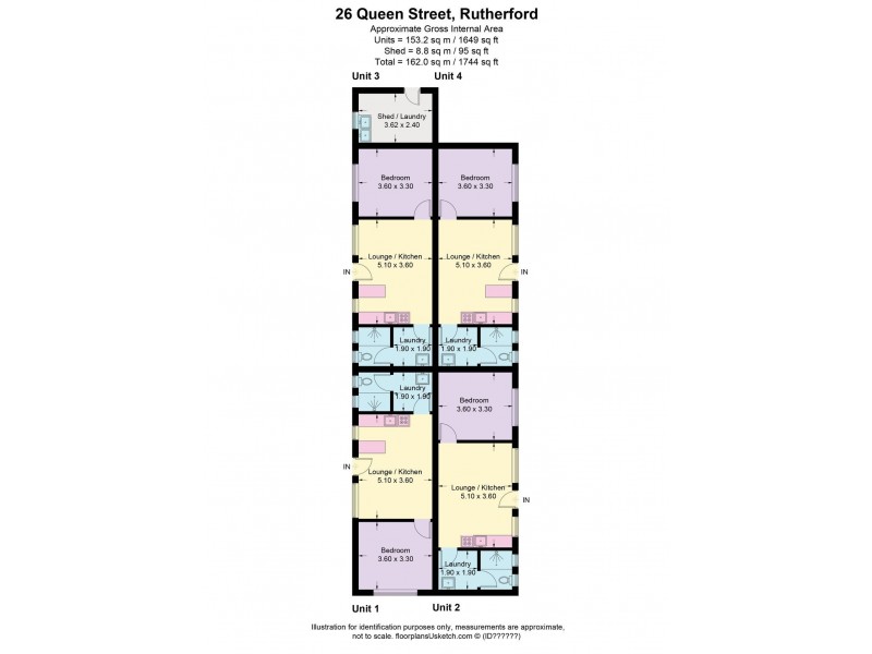 26 Queen Street, Rutherford NSW 2320 Floorplan