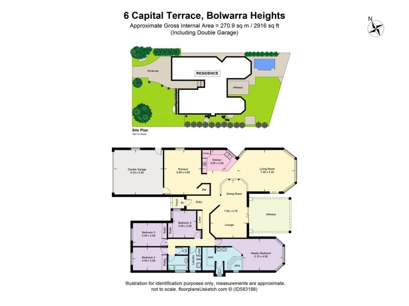 6 Capital Terrace, Bolwarra Heights NSW 2320 Floorplan